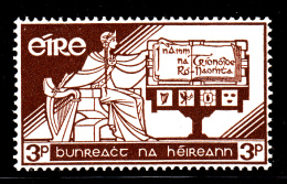 Ireland 1958 MNH Scott #169 3p Allegory Of Ireland, Constitution Wmk Multiple E - Neufs