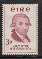 Ireland 1959 MNH Scott #171 3p Arthur Guinness Guinness Brewery - Ungebraucht