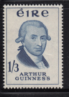 Ireland 1959 MNH Scott #172 1sh3p Arthur Guinness Guinness Brewery - Neufs