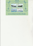 ST PIERRE ET MIQUELON - BLOC FEUILLET N° 5 NEUF XX - ANNEE 1996 - VIEUX BATEAUX - - Blocks & Kleinbögen