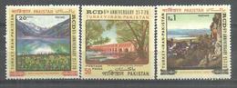 PAKISTAN 1970 STAMPS SET 6TH ANNIVERSARY OF RCD MNH - Pakistán