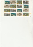 ST PIERRE ET MIQUELON - N° 580 A 583 NEUF XX - 4 BANDES DE 4 " LES POISSONS -ANNEE 1993 -COTE : 25,60 € - Nuevos