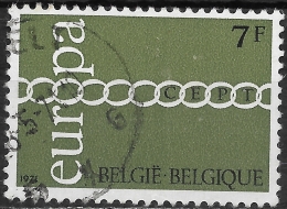 BELGIUM 1971 Europa - 7f Europa Chain FU - Used Stamps