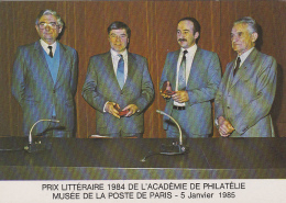 Evènements - Prix Littéraire 1984 - Académie De Philatélie - Livre "Epoque Héroïque Bureaux De Poste Ambulants" - Andere & Zonder Classificatie