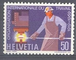 ILO IAO INTERNATIONA LABOUR ORGANIZATION ARBEITSORGANISATION DU TRAVAIL SWITZERLAND 1969 MI 913 MNH LABOUR - IAO