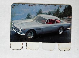 Plaque Métal Voiture Ferrari Gran Turismo 250 L'auto à Travers Les âges COOP 1964 - Automobile