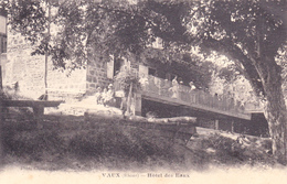 Cpa,rhone,vaux,hotel Des Eaux,tous Au Balcon,enfant Du Village,69 - Vaux-en-Velin