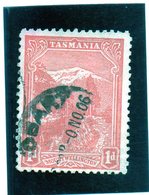 B - 1899 Australia - Tasmania - Monte Wellington - Used Stamps