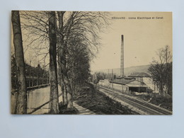 C.P.A. : 54 : FROUARD : Usine Electrique Et Canal - Frouard