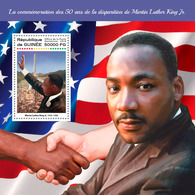 Guinea. 2018 50th Memorial Anniversary Of Martin Luther King Jr. (207b) - Martin Luther King
