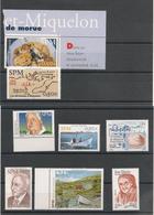 SPM    Années 2002/07 LOT** - Unused Stamps