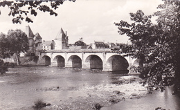 Delcampe - CHATELLERAULT ,VIENNE,POITOU CHARENTES,CLAIN,PONT HENRY 4,CARTE PHOTO COMBIER - Chatellerault