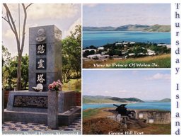 (633) Australia - QLD - Thursday Island With Japanese Pearl Divers Memorial & Prince Of Wales Island - Far North Queensland