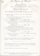 Publicité 3 Pages, Tarif & Fiches Techniques , VINS , Château Talbot..., Le Repaire De BACCHUS, 3 Scans, Frais Fr 1.55 E - Publicités