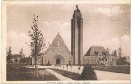 TAVAUX .39 .jura .cités Solvay . L'eglise. - Tavaux