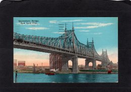 77488    Stati  Uniti,  Queensboro Bridge,    New York City,  VG  1932 - Bridges & Tunnels