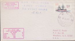 South Africa 1977 Sanae Cover 1st Woman To Visit Sanae Signature (38855A) - Other & Unclassified