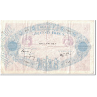 France, 500 Francs, 1938, 1938-05-19, TTB, Fayette:31.11, KM:88c - 500 F 1888-1940 ''Bleu Et Rose''