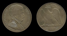 MEDAILLE  DE NAPOLEON I  . EMPEREUR ET ROI . - Royaux / De Noblesse