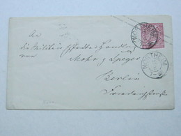 NORDHEIM  , Klarer Stempel Auf Ganzsache - Postal  Stationery