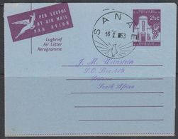 Sanae 1963 Aerogramme Ca 16 I 63 Sanae (38864) - Other & Unclassified