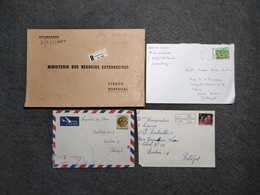 LUXEMBOURG LOT X 4 CIRCULATED COVERS DIFERENT CANCELS AND DATES. SEE PICS. - Collections