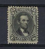 USA - Etats Unis - YT N° 28 * - Gomme Diminuée ( Lincoln ) - Collections