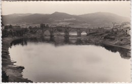 POSTCARD SPAIN  ESPAÑA - GALICIA - ORENSE - PUNTE ROMANA SOBRE EL RIO MIÑO - Orense