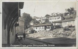 CPA Bulgarie Bulgaria Circulé Carte Photo RPPC Voir Scan Du Dos Philippopel - Bulgaria