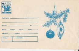 CANDLE, ORNAMENTS, ERROR PRINTING, COVER STATIONERY, ENTIER POSTAL, UNUSED, ROMANIA - Errors, Freaks & Oddities (EFO)