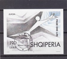 Europa Cept, Albanien Block 104, Gest.  (K 2999) - 1995
