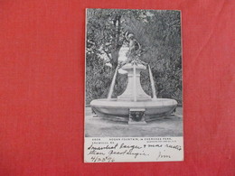 Hogan Fountain In Cherokee Park  Kentucky > Louisville   Ref 2967 - Louisville