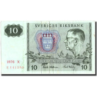 Billet, Suède, 10 Kronor, 1976, 1976, KM:52d, TTB+ - Schweden