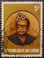 ZAIRE 1978 Presidente Mobutu. USADO - USED. - Gebraucht