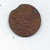 Monnaie France Louis XIV Denier Tournois 1649 Gaston D'Orléans Dombe - 1643-1715 Luigi XIV El Re Sole