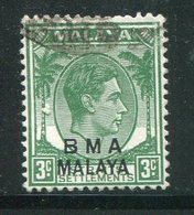 MALAISIE- Y&T N°3- Oblitéré - Malaya (British Military Administration)