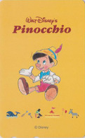 RR RARE Télécarte Japon NEUVE / 110-016 - DISNEY - Série Film 5/5 - PINOCCHIO - Japan MINT Phonecard - Disney