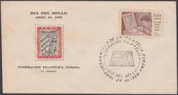 1966-CE-87 CUBA 1966 SPECIAL CANCEL. DIA DEL SELLO, STAMP DAY. - Storia Postale