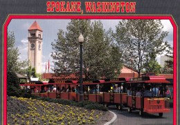 Riverfront Park Tour Train, Spokane, Washington, USA Unused - Spokane