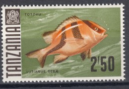 Tanzania 1967 Tropical Fish Mi#31 Mint Never Hinged - Tanzania (1964-...)