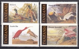 Tanzania 1986 Animals Birds Mi#315-318 Mint Never Hinged - Tansania (1964-...)