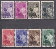 Belgium 1937 Mi#443-450 Used - Used Stamps