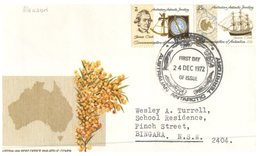 (123) Australia - Cover FDC - Australian Antarctic - Mawson Base - 1972 - FDC