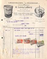 Fabrique De Lessiveuses L'Econome - Lefèvre - Montignies Sur Sambre (Illustrée, 1931, Timbres) - 1900 – 1949