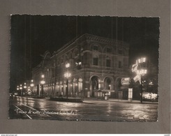 TORINO DI NOTTE STAZIONE CENTRALE CARTOLINA   1950 - Stazione Porta Nuova