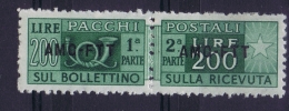 Italy  AMG FTT  Pacchi Sa 23 Postfrisch/neuf Sans Charniere /MNH/** - Pacchi Postali/in Concessione