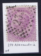 Italy Sa 21 With Cancel 234 Alexandria Alessandria - Afgestempeld