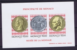 Monaco: Block  66a  Mi 2191- 2193 Bl 64 Postfrisch/neuf Sans Charniere /MNH/** Non Detelé Imperforated Ungezahnt - Blocs