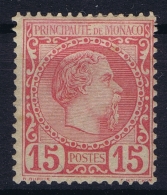 Monaco:  Yv 5  Mi 5  MH/* Flz/ Charniere - Nuovi