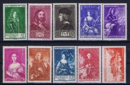 Monaco:  Yv 185 - 194  Mi  190 - 199 Postfrisch/neuf Sans Charniere /MNH/**  1939 - Nuevos